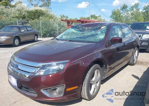 2012 Ford Fusion Sel из США, поврежденный, VIN 3FAHP0JA2CR175432